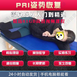 pri姿势恢复技术视频教程呼吸动力技术姿势恢复纠正训练培训课程淘宝虚拟货源,虚拟产品,虚拟资源,虚拟电商,淘宝虚拟类目,自动发货货源淘宝虚拟货源网