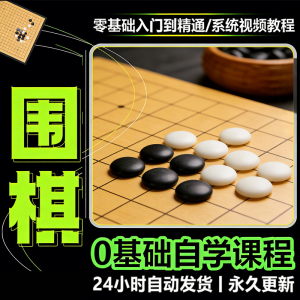 少儿围棋零基础自学课程视频教程入门到精通系统课程素材资料淘宝虚拟货源,虚拟产品,虚拟资源,虚拟电商,淘宝虚拟类目,自动发货货源淘宝虚拟货源网