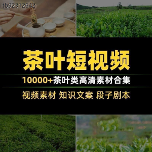 茶叶茶业茶具茶道茶艺茶文化知识文案茶园采茶泡茶高清短视频素材淘宝虚拟货源,虚拟产品,虚拟资源,虚拟电商,淘宝虚拟类目,自动发货货源淘宝虚拟货源网