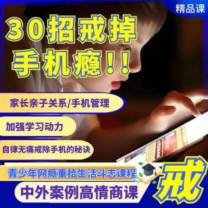 戒瘾网瘾视频教程全套管理技巧亲子关系学习动力在线课程淘宝虚拟货源,虚拟产品,虚拟资源,虚拟电商,淘宝虚拟类目,自动发货货源淘宝虚拟货源网